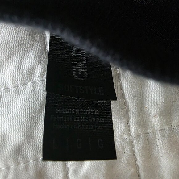 In My Thankful Era Black Graphic Sweatshirt L Gildan Cotton/Polyester Unisex - Picture 5 of 10